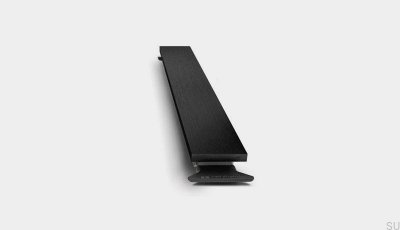HighLine 1133 Lineare Ablaufplatte Stahl Schwarz PVD