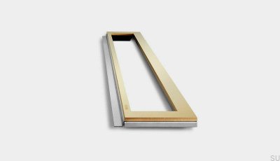 Highline 895 10 Ablaufrahmen Stahl Gold PVD