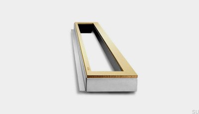 Highline 1195 25 Stahl Gold PVD Ablaufrahmen