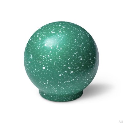 Ren Melange Green & White 35 Möbelknopf aus Holz, Buche