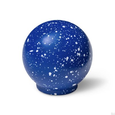 Möbelknopf Ren Melange Blau & Weiß 35 Holz Buche