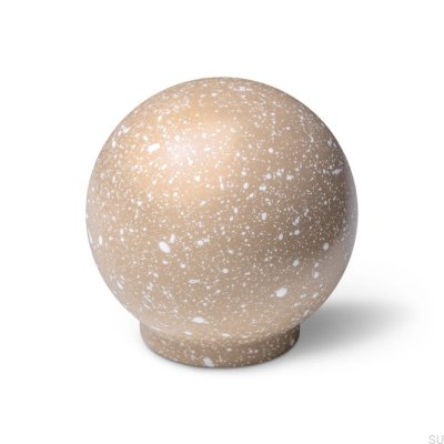 Möbelknopf Ren Melange Braun & Weiß 35 Holz Buche