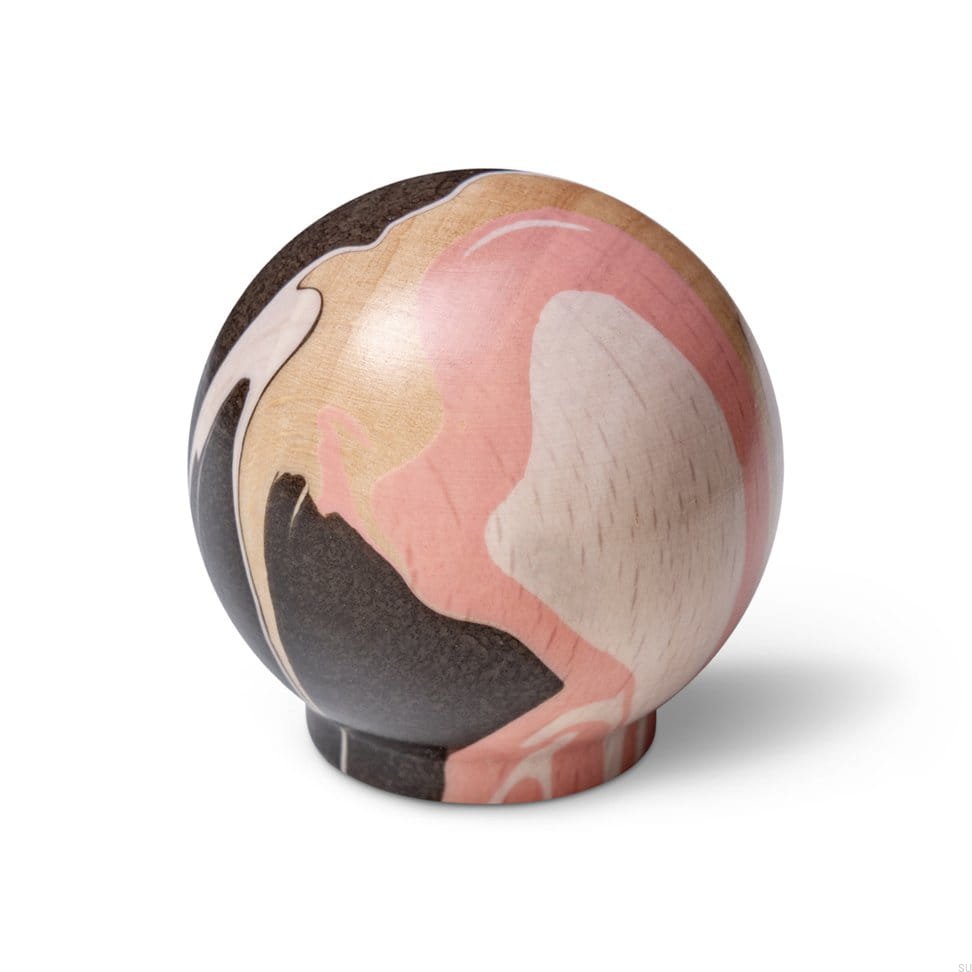PnkEspr--Gałka-meblowa-Ren-Espresso-Pink-35-Drewniana-Bukowa-Vince-Skandynawskie-Uchwyty