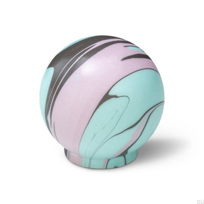 Möbelknopf Ren Funky Black 35 Holz Buche