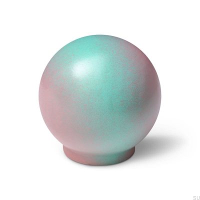 Möbelknopf Ren Gradient Hellgrün von Purple 35 Holz Buche