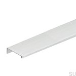 Zdjęcie produktowe uchwytu slim 25 srebrnego stalowego