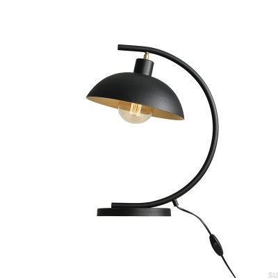 Espace Schreibtischlampe Metall Schwarz