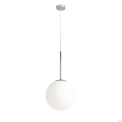 Bosso Medium 30 Metall Silber Chrom Hängelampe