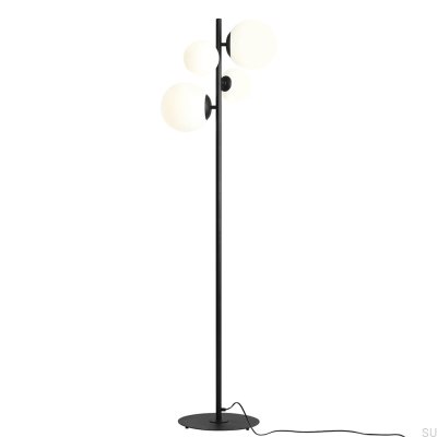 Bloom Stehleuchte Metall Schwarz