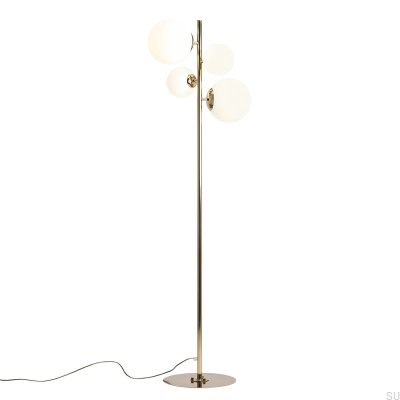 Bloom Stehleuchte Metall Gold