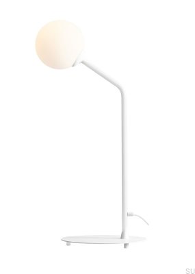 Schreibtischlampe Pure Metal Weiß