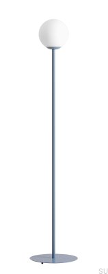 Pinne Stehleuchte Metall Blau