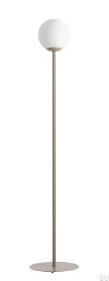 Pinne Stehleuchte Metall Beige