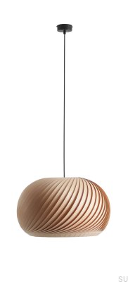 Hängelampe Nature Dark L Holz Buche