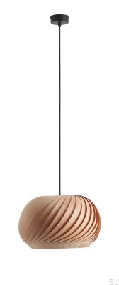 Hängelampe Nature Dark S Holz Buche