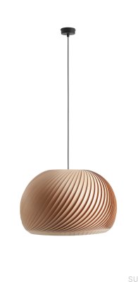 Hängelampe Nature Dark XL Holz Buche