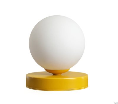 Ball S Schreibtischlampe Metall Senf
