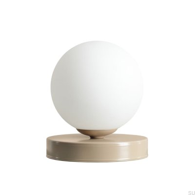 Ball S Schreibtischlampe Metall Beige