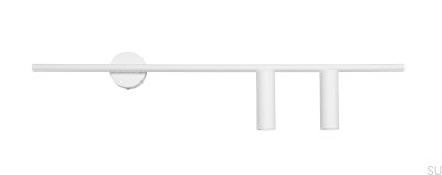 Trevo 2 Metall-Wandleuchte Weiß (Rechts)
