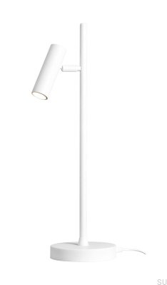 Trevo Schreibtischlampe Metall Weiß