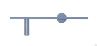 Trevo Metallblaue Wandleuchte (links)