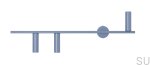 1104Y16--Kinkiet-Trevo-3-Metalowy-Niebieski-(Lewy)-Artera-Skandynawskie-Uchwyty_1