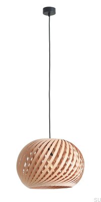 Hängelampe Nature Cross M Holz Buche