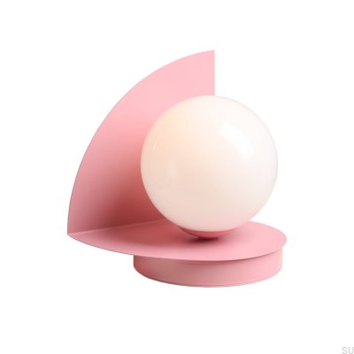 Loop Schreibtischlampe Metall Rosa