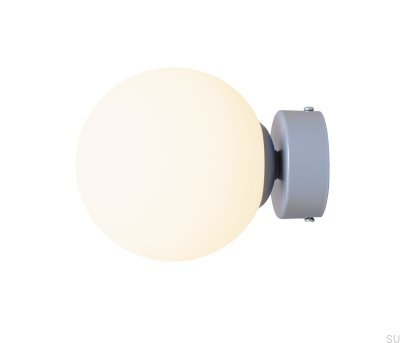 Ball S Wandleuchte Metall Blau
