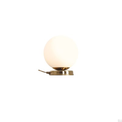 Ball M Schreibtischlampe Metall Gold