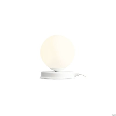 Ball S Schreibtischlampe Metall Weiß
