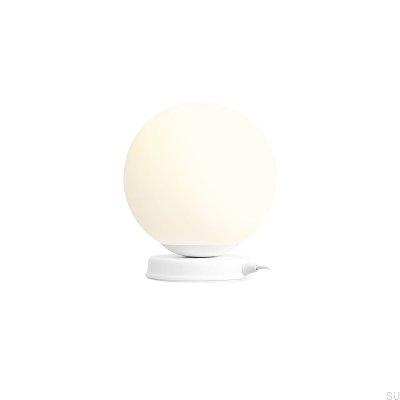 Ball M Schreibtischlampe Metall Weiß