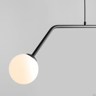 Hängelampe Pure Metal Schwarz