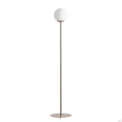 Pinne Stehleuchte Metall Beige