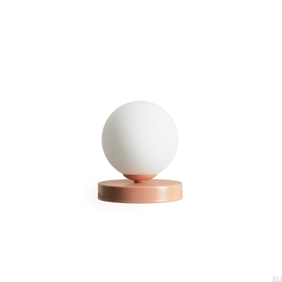 Ball S Schreibtischlampe Metall Koralle
