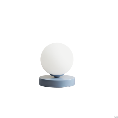 Ball S Schreibtischlampe Metall Blau