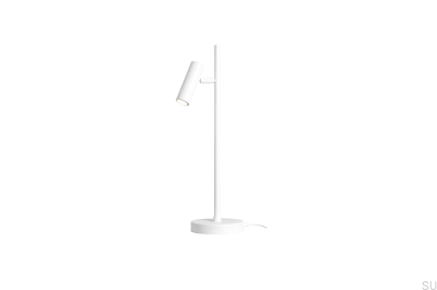 Trevo Schreibtischlampe Metall Weiß