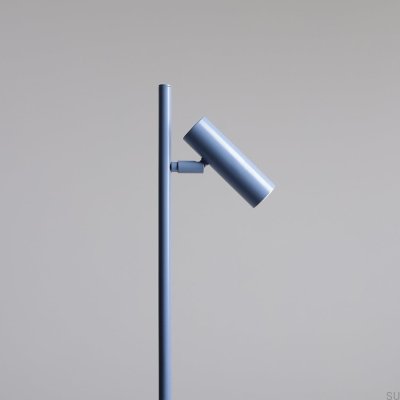 Trevo Schreibtischlampe, Metall, Blau