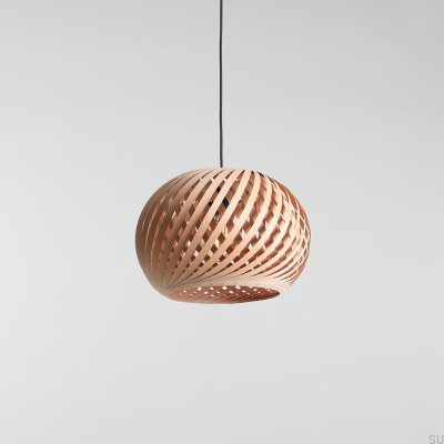 Hängelampe Nature Cross M Holz Buche