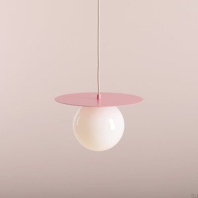 Loop M Metall Rosa Hängelampe