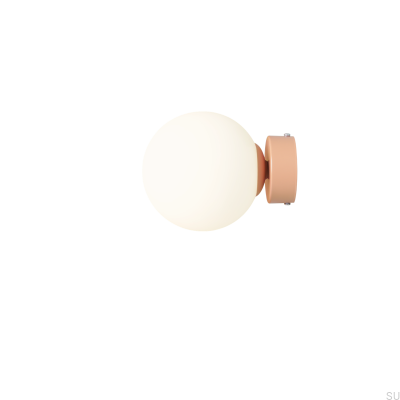 Ball S Wandleuchte Metall Koralle