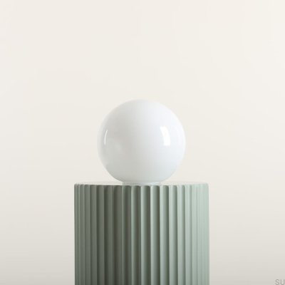 Lampenschirm 20 Weiß glänzend
