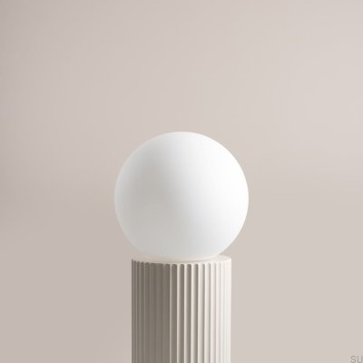 Lampenschirm 40 Mattweiß