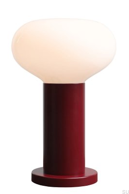 Flo S Schreibtischlampe Metall Rot