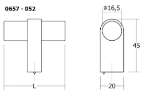 0657192L24--Uchwyt-meblowy-podłużny-Nobb-192-Aluminiowy-Szczotkowany-Viefe-Skandynawskie-Uchwyty
