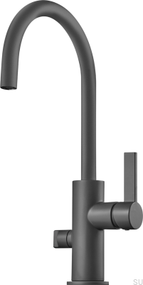 Küchenarmatur mit Spülmaschinenventil ARM184 Messing Graphit