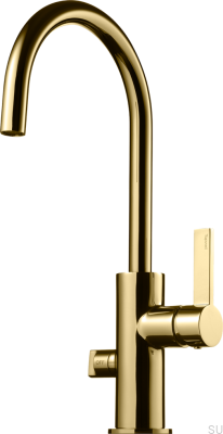 Küchenarmatur mit Spülmaschinenventil ARM184 Messing Honiggold
