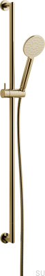 ARM200 Duschstange aus Messing in Honiggold