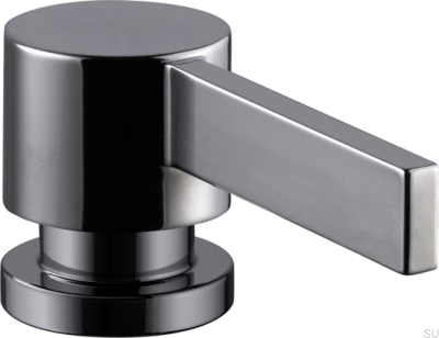 ARM228 Seifenspender aus Messing und Schwarzchrom