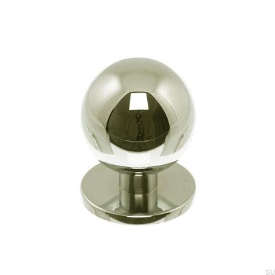 Möbelknopf 1349 20 Nickel poliert